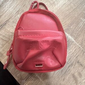 Gymshark mini backpack keychain